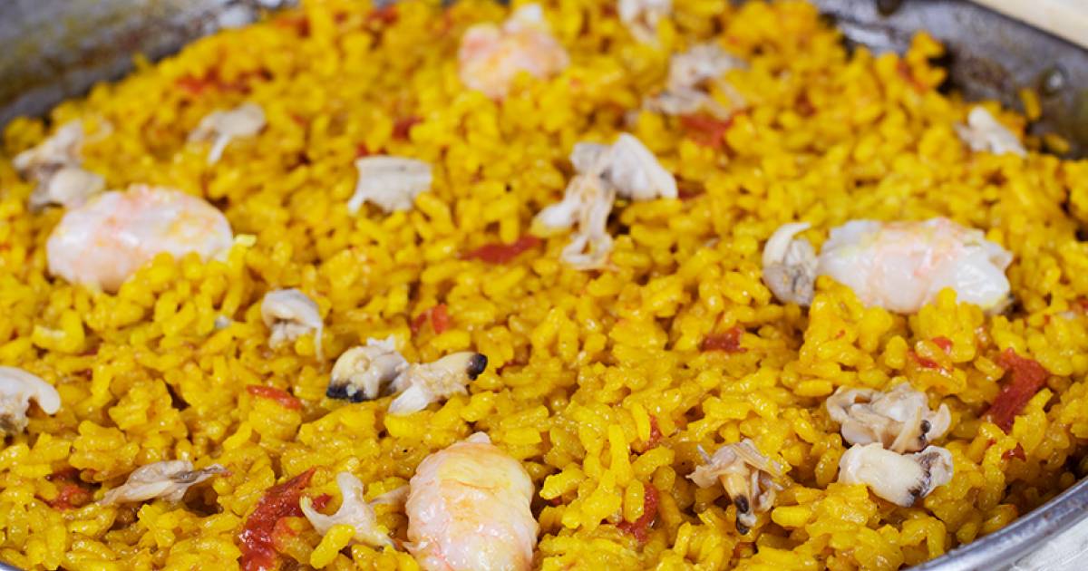 Arroz meloso de cigalas y almejas Cocina y recetas fáciles