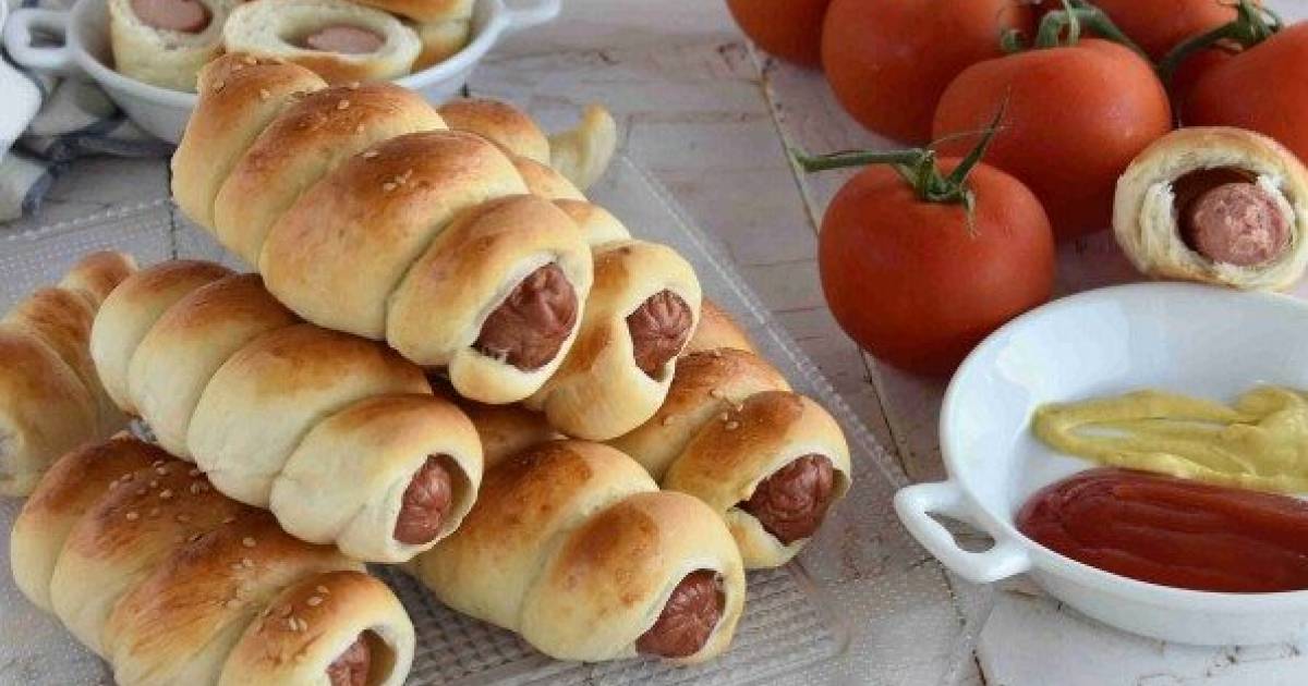 Bollos De Salchichas O Rollitos De Salchichas | Cocina Y Recetas Fáciles