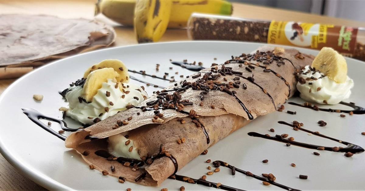 Receta de crepes de chocolate Cocina y recetas fáciles