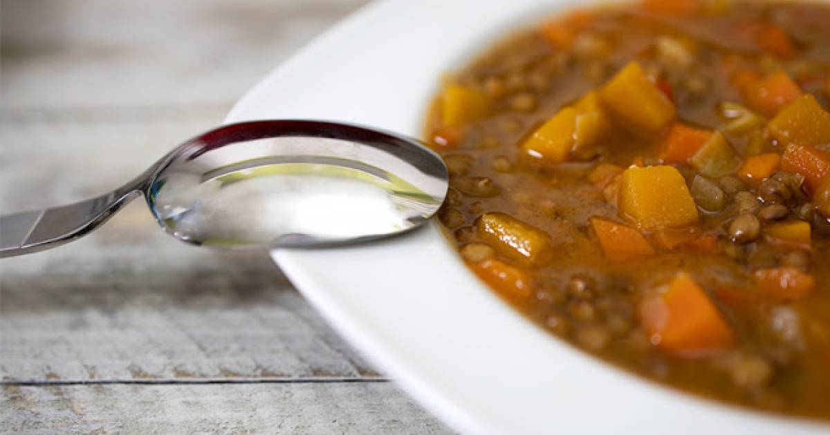 Lentejas con verduras o lentejas viudas Cocina y recetas fáciles