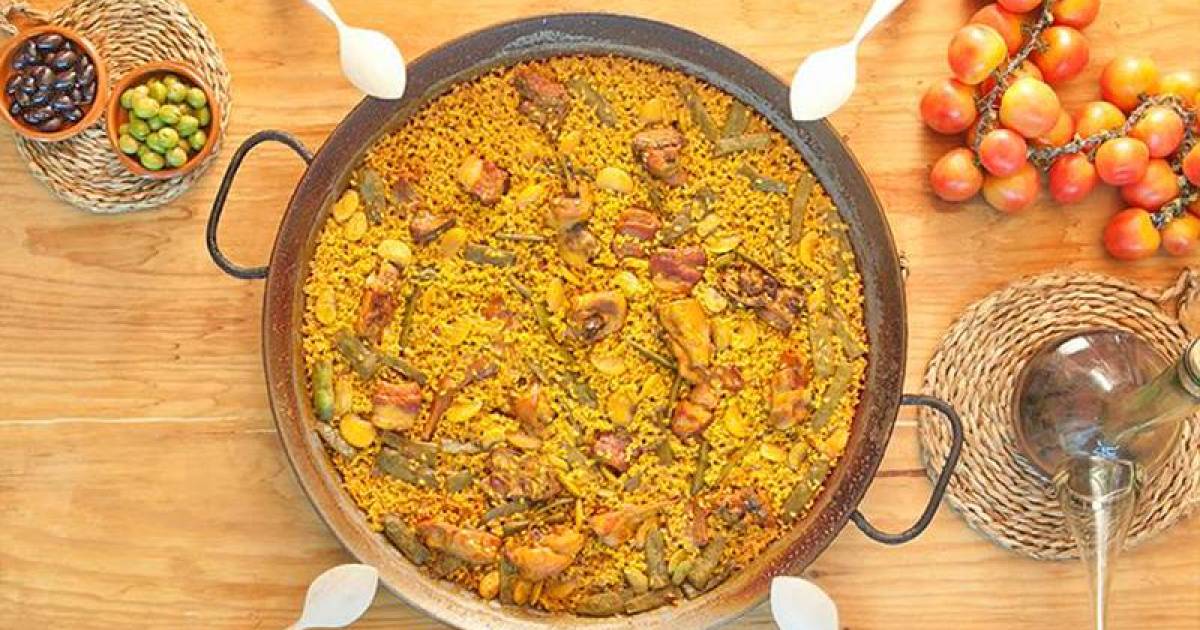 Cómo hacer la paella típica valenciana receta tradicional Cocina y