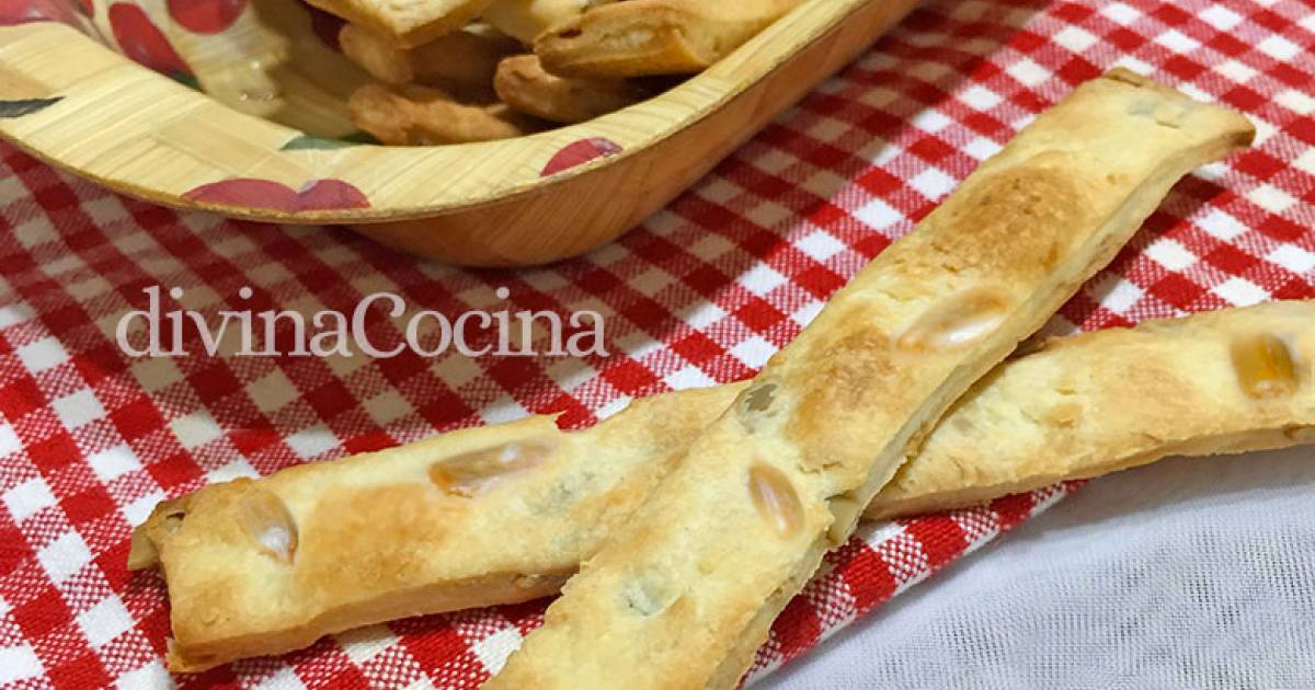 Palitos De Pan Con Pipas Grisines Cocina Y Recetas F Ciles