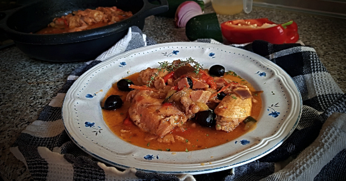 Pollo a la campesina Cocina y recetas fáciles