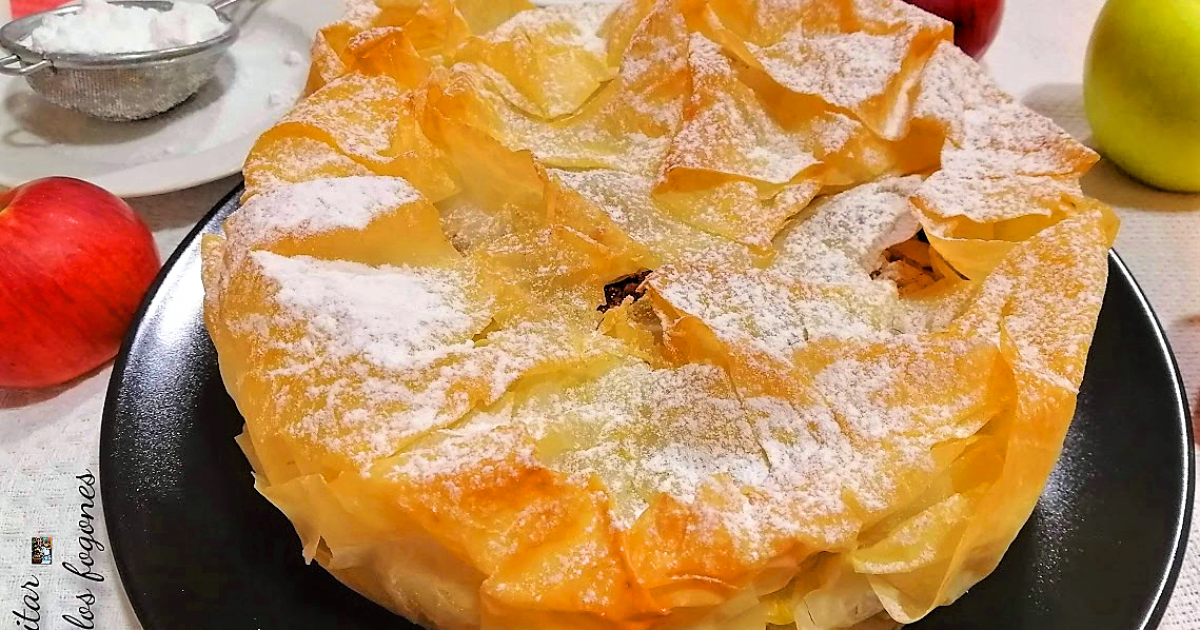 Tarta Crujiente De Manzana Y Almendra Con Masa Filo Cocina Y Recetas