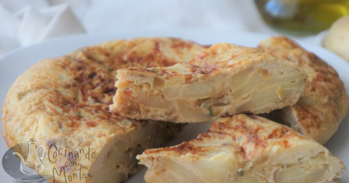 Tortilla De Patata, Cebolla Y Calabacín | Cocina Y Recetas Fáciles