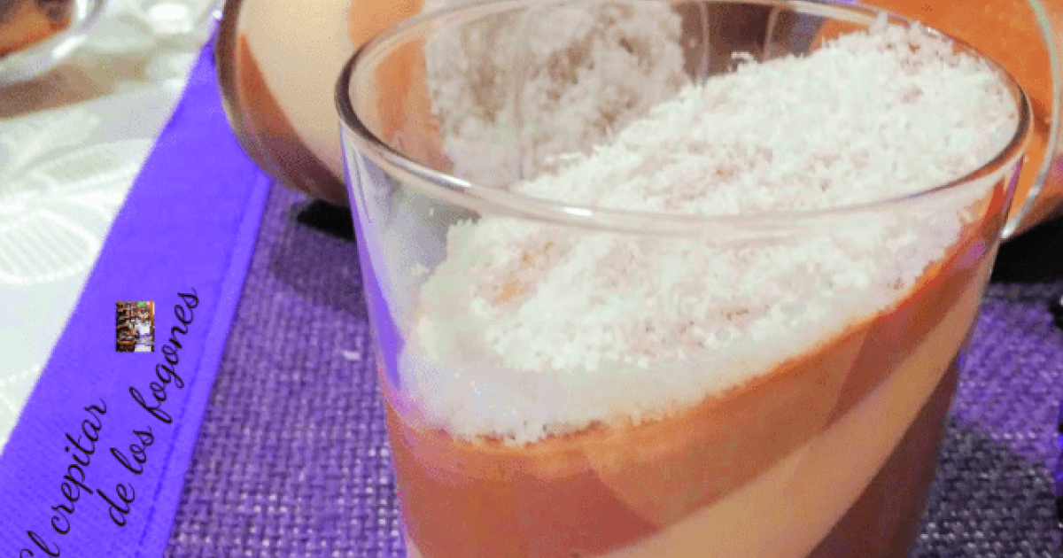 Trío de chocolates con coco rallado Cocina y recetas fáciles