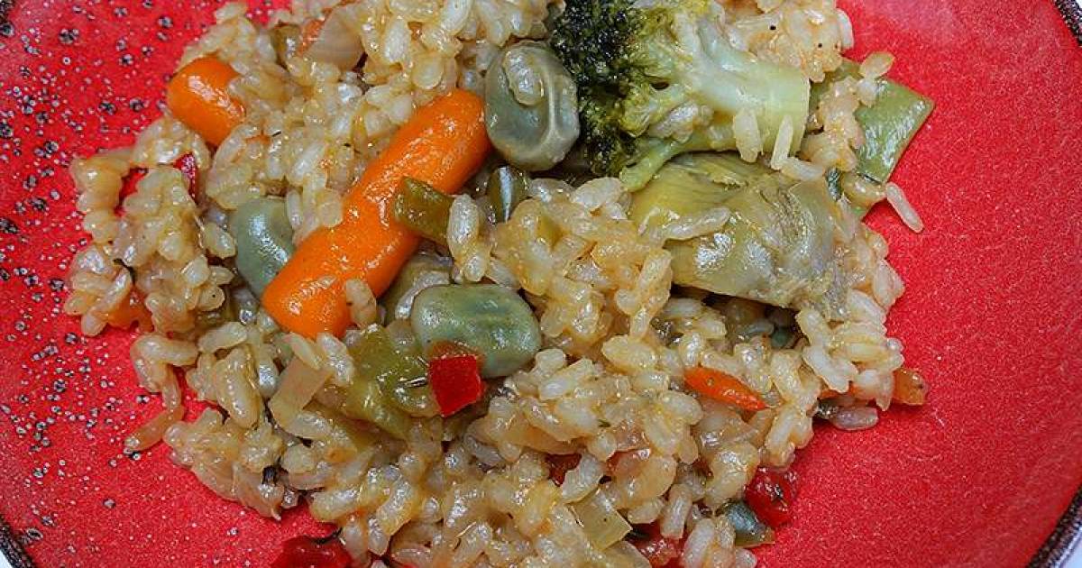 Cómo Hacer Arroz Con Verduras. Receta Fácil Y Vegetariana! | Cocina Y ...