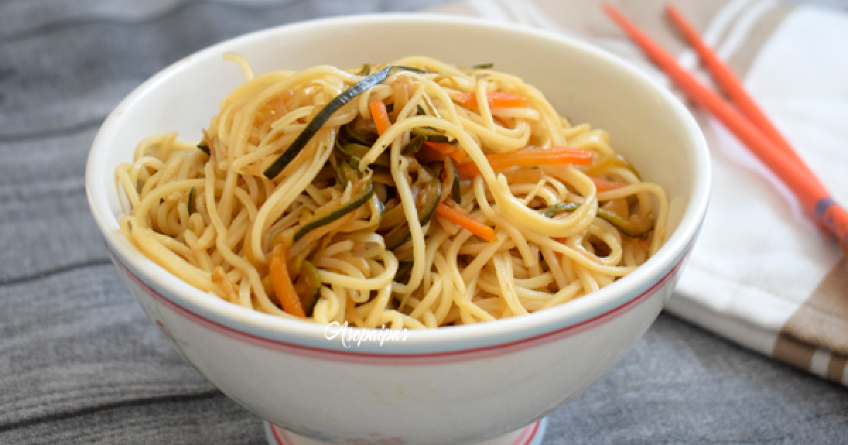 Fideos Chinos Con Verduras Salteadas (chao Miáo) | Cocina Y Recetas Fáciles