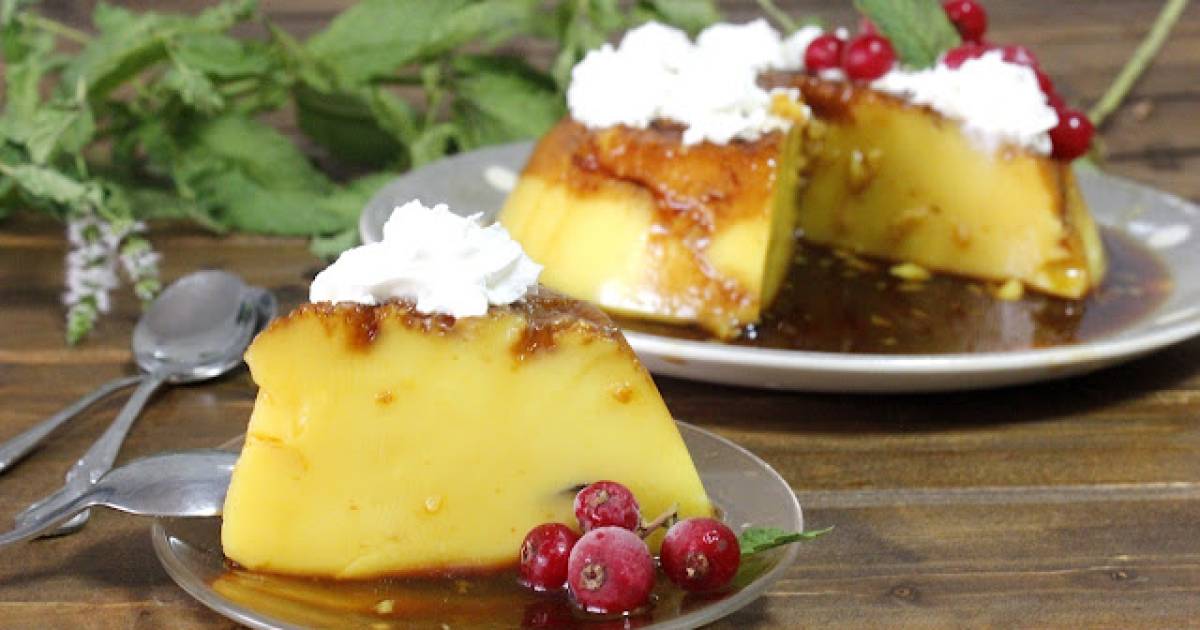 Flan De Maizena Sin Horno Sin Gluten Cocina Y Recetas F Ciles