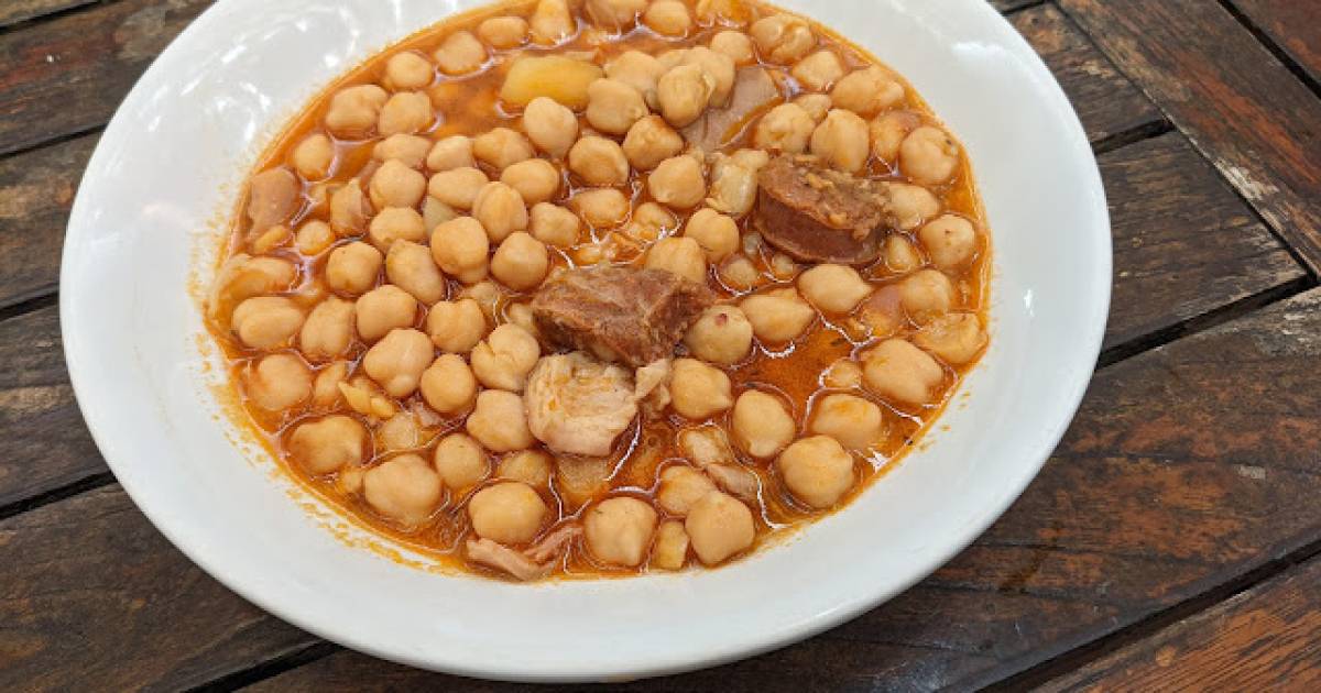 Garbanzos Con Callos Cocina Y Recetas F Ciles