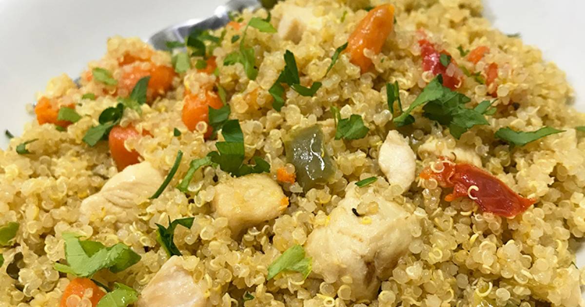 Quinoa Con Pollo Y Verduras Cocina Y Recetas Fáciles