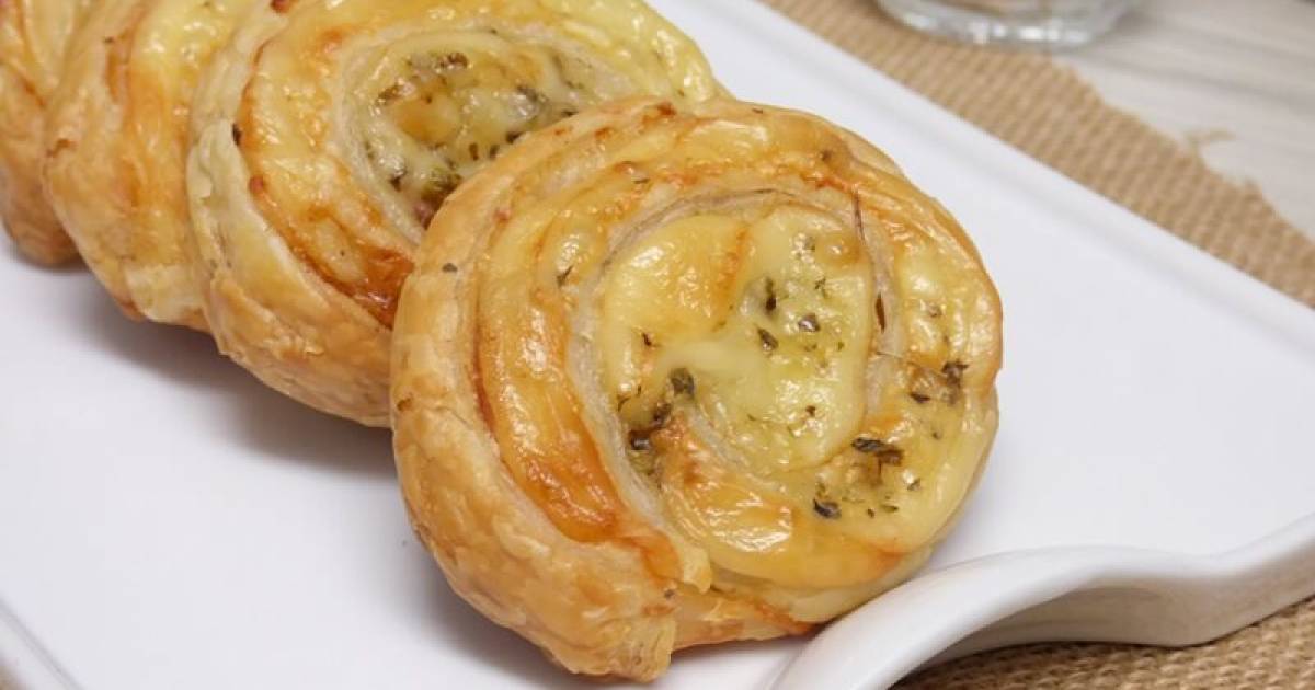 Rollitos De Hojaldre Con Jamón Y Queso | Cocina Y Recetas Fáciles