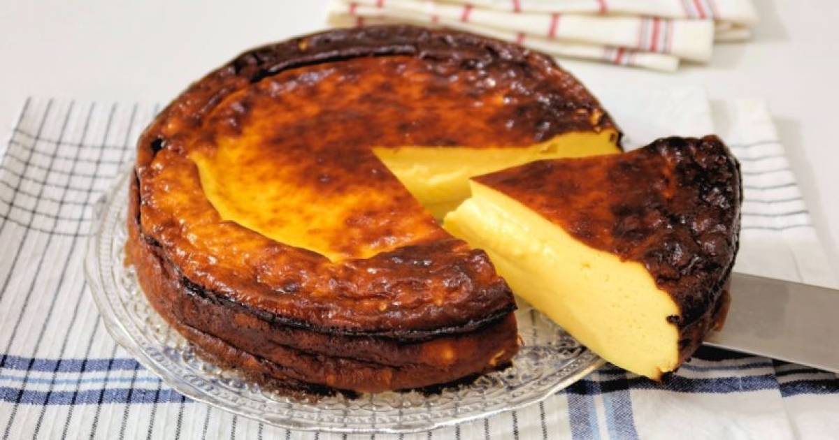 Tarta De Queso Al Horno, Receta Con 3 Ingredientes | Cocina Y Recetas ...