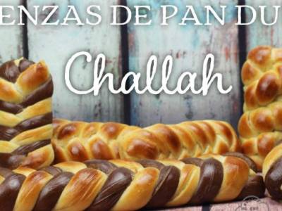 Receta de Challah Trenza de pan dulce brioche